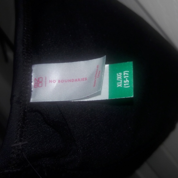 HP NOBO Jr Top solid triangle bikini swimsuit L - Picture 6 of 8